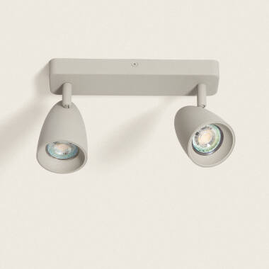Image of Edit Adrien 2 Light Ceiling Spotlight Bar