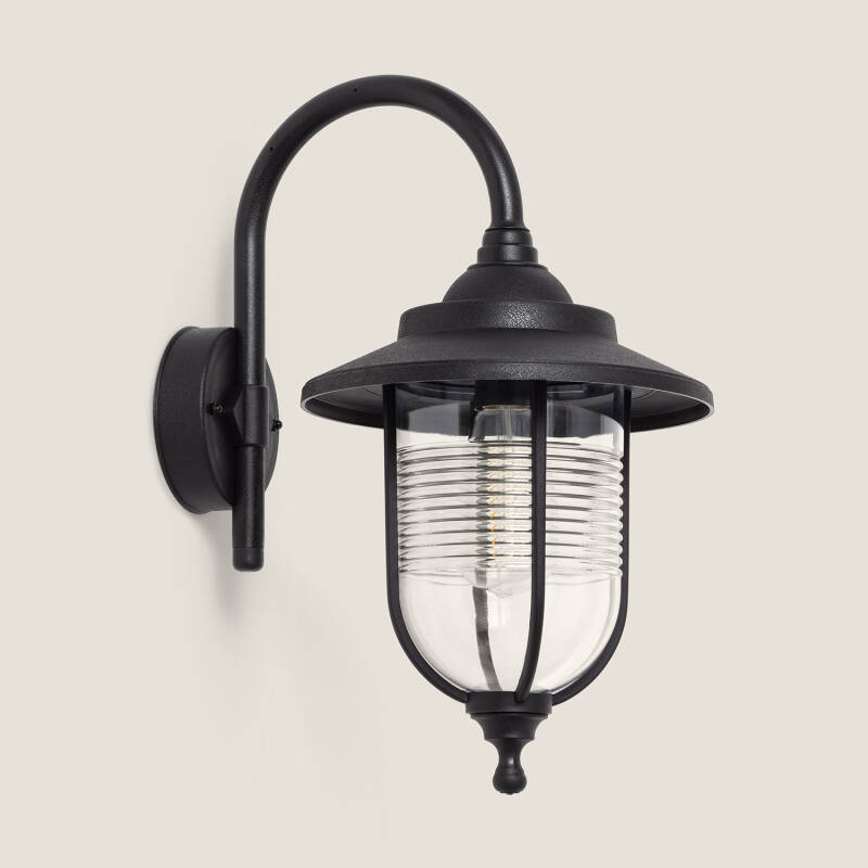Image of Edit Berna Outdoor Hanging Lantern Wall Light