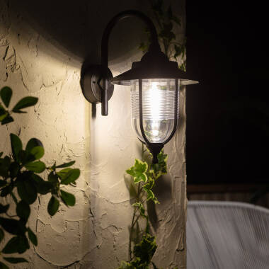 Image of Edit Berna Outdoor Hanging Lantern Wall Light
