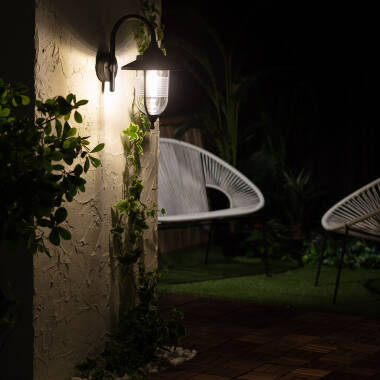 Image of Edit Berna Outdoor Hanging Lantern Wall Light