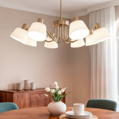 Image of Edit Magda 8 Arm Ceiling Pendant