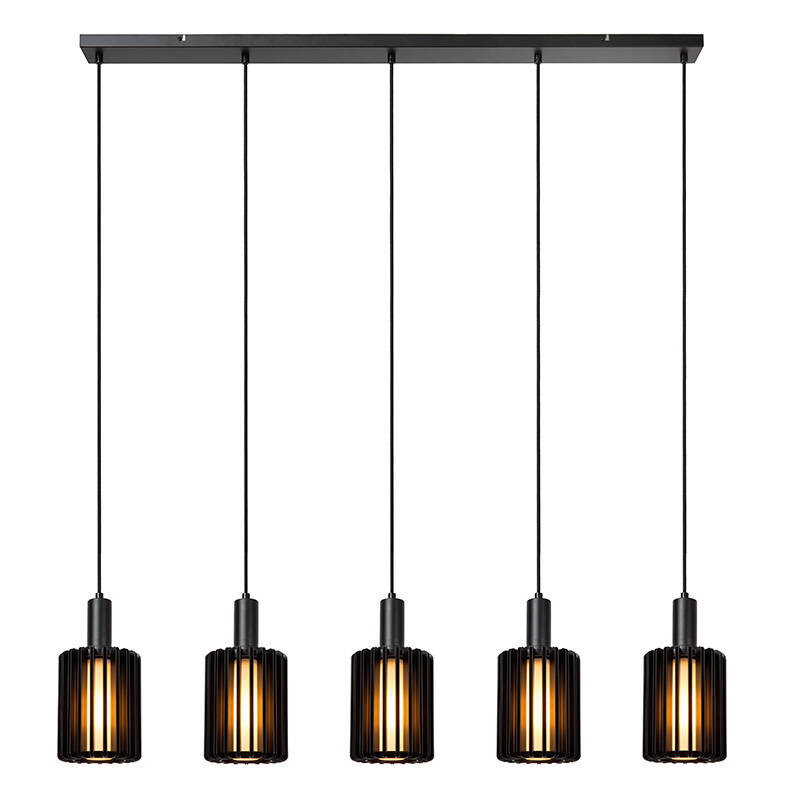 Image of Lucide Lambres 5 Light Bar Ceiling Pendant