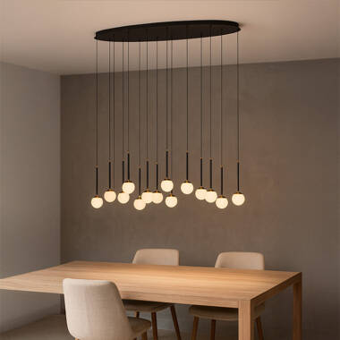 Image of Lucide Calina LED 12 Light Bar Ceiling Pendant