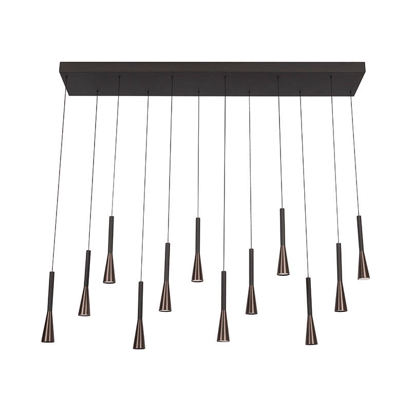 Image of Lucide Joakim 1500 LED 12 Light Bar Ceiling Pendant