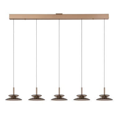 Image of Lucide Santiago LED 5 Light Bar Ceiling Pendant