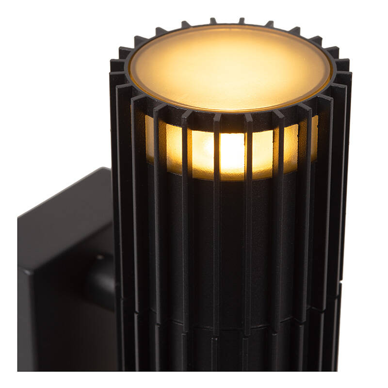 Image of Lucide Timbala Outdoor Up & Down Wall Light with PIR Sensor