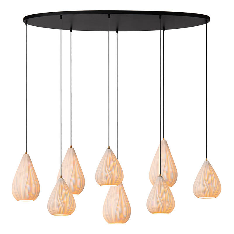Image of Lucide Cinzia 8 Light Bar Ceiling Pendant