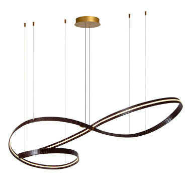Image of Lucide Slalom LED Ceiling Pendant Light with Remote Control