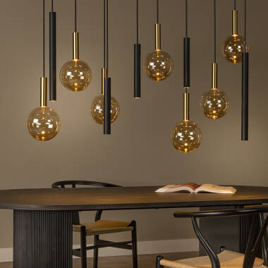 Image of Lucide Josiane 12 Light Bar Ceiling Pendant