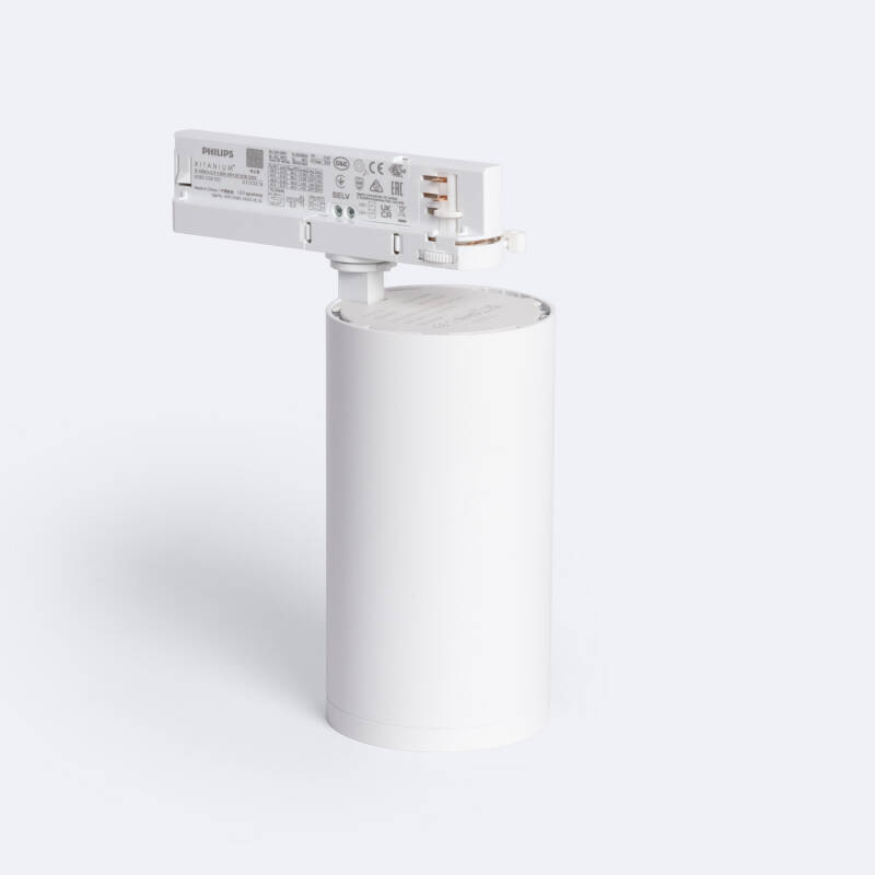 Image of Three Circuit 40W Neutral White White LED Track Light New d'Angelo CRI90 PHILIPS XITANIUM