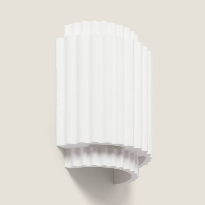 Image of Edit Column Plaster Flush Wall Light