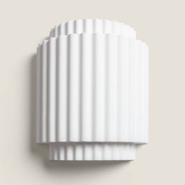 Image of Edit Column Plaster Flush Wall Light