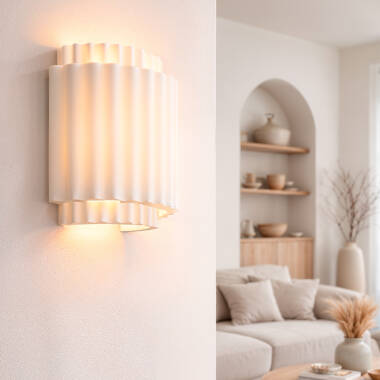 Edit Column Plaster Flush Wall Light