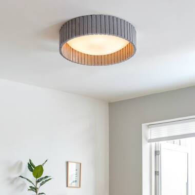 Image of Edit Kaptyn LED Felt Flush Ceiling Light