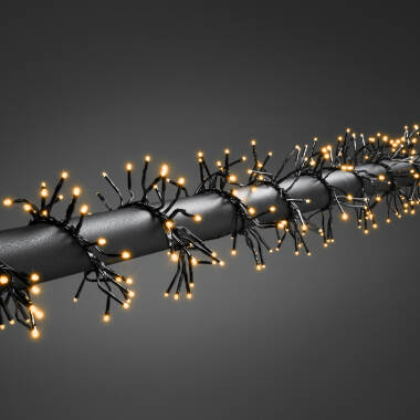 Konstsmide 5.8M Amber LED Multi-Function Cluster String Lights