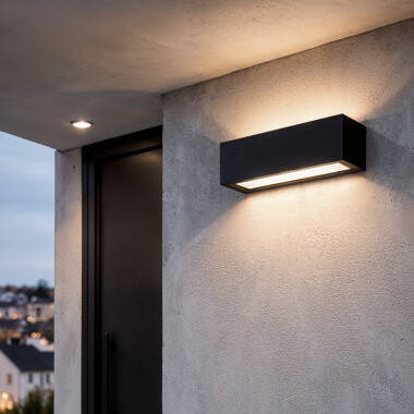 Image of Edit Gropius CCT LED Outdoor Up & Down Wall Light