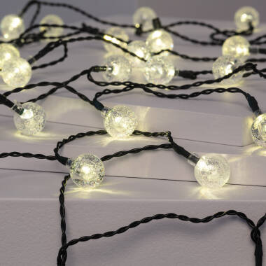 Image of Suri Warm White Solar LED Multi-Function String Lights