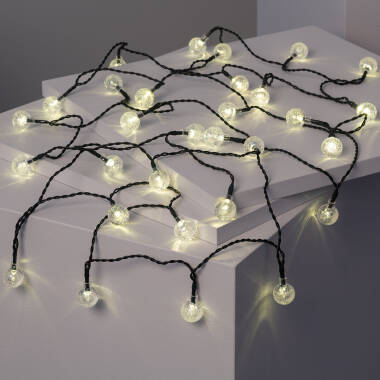 Image of Suri Warm White Solar LED Multi-Function String Lights