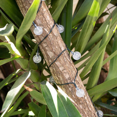 Image of Suri Warm White Solar LED Multi-Function String Lights