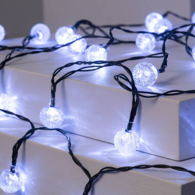 Image of Suri Warm White Solar LED Multi-Function String Lights