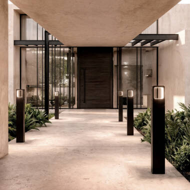 Image of Edit Emerita 800 6W Warm White LED Outdoor Bollard Light