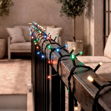 Image of Suri 22M Warm White Solar LED Multi-Function String Lights