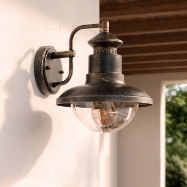 Image of Edit Zolara Outdoor Hanging Lantern Wall Light