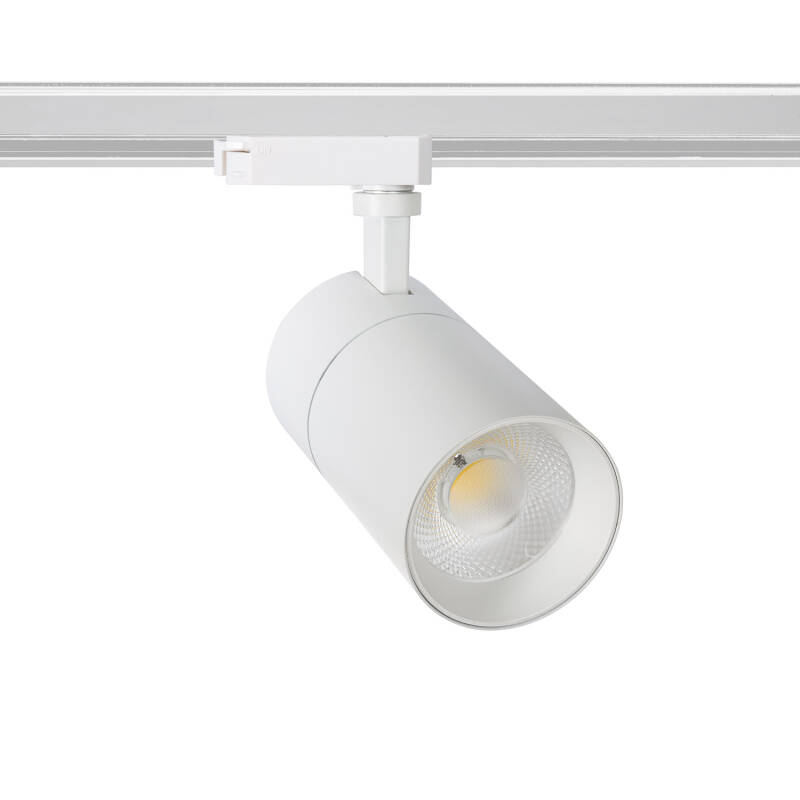 Image of Single Circuit 20W Colour Selectable CCT LED Track Light New Mallet