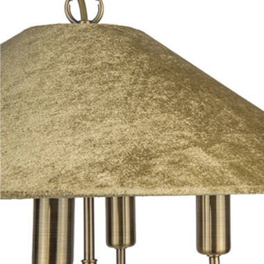 Image of Wisteria Camellia 4 Arm Ceiling Pendant Light