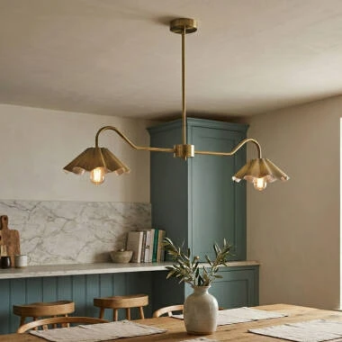Image of Wisteria Aloura 2 Light Bar Ceiling Pendant