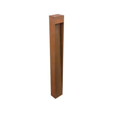 Image of Westport Coastal Rusty Ray 1000 LED Outdoor Post Light- Rust Brown