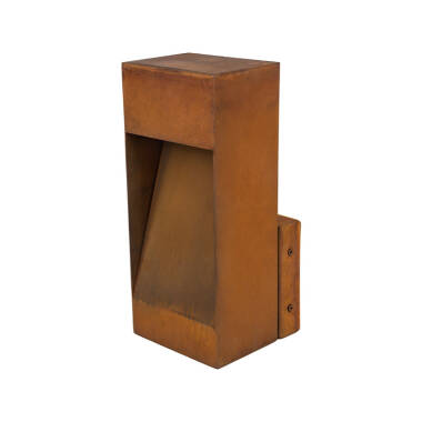 Image of Westport Coastal Rusty Ray LED Outdoor Flush Wall Light