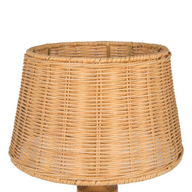 Image of Wisteria Arc Rattan Table Lamp