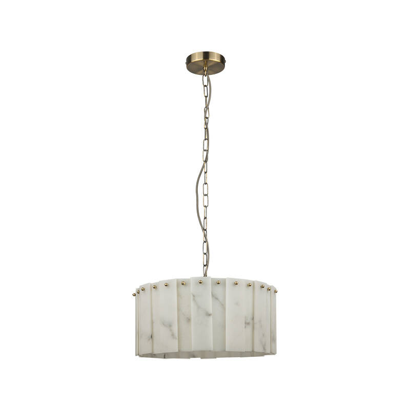 Image of Wisteria Linea Alabaster Glass Chandelier