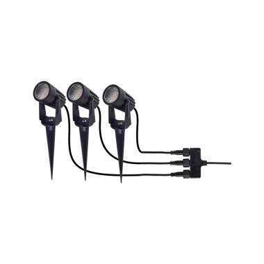 Image of Easyfit Core 12v Garden Lights - Wisteria LED Outdoor Spotlight Kit - 3 Lights