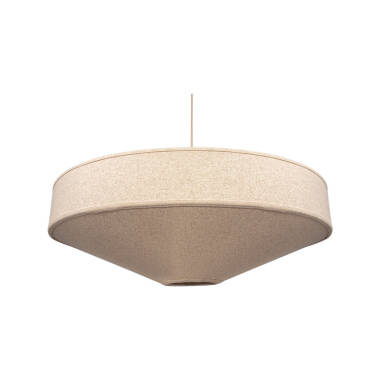 Image of Khudi & Khora Calyx Linen Ceiling Pendant Light