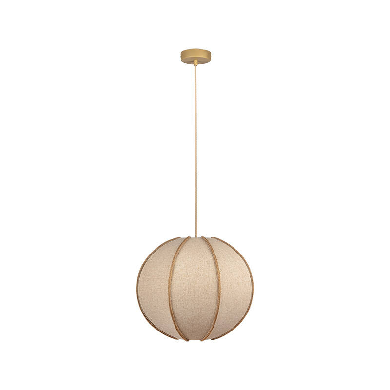 Image of Khudi & Khora Solara Linen Ceiling Pendant Light
