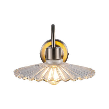 Image of Wisteria Cambridge Glass Wall Light