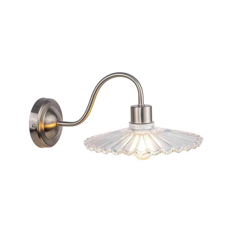 Image of Wisteria Cambridge Glass Wall Light