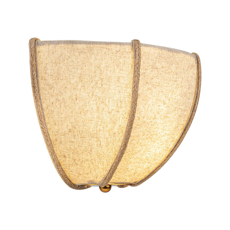 Image of Khudi & Khora Solara Linen Wall Light
