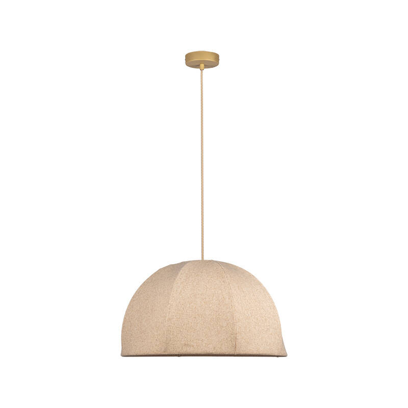 Image of Khudi & Khora Solara Linen Ceiling Pendant Light