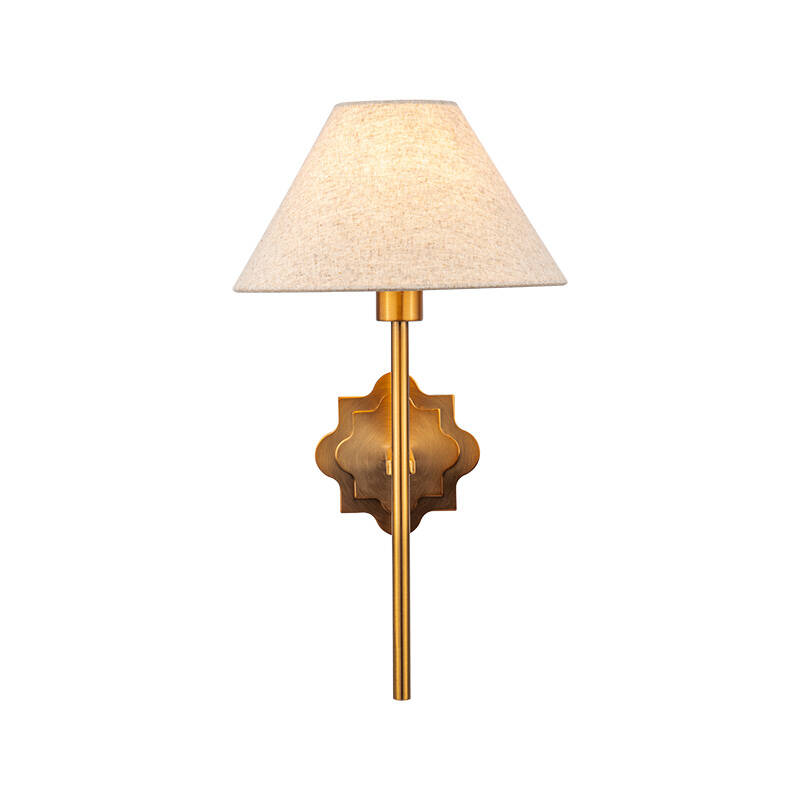 Image of Wisteria Mira Linen Wall Light