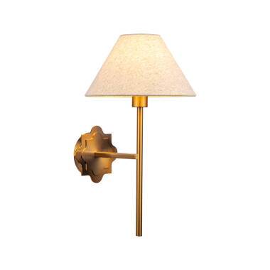 Image of Wisteria Mira Linen Wall Light