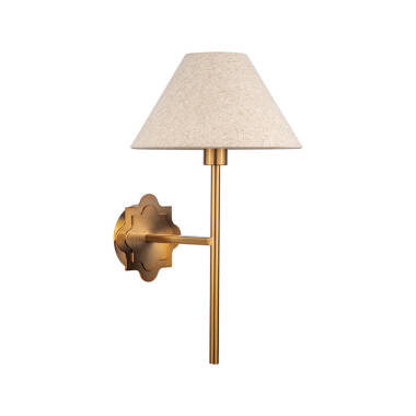Image of Wisteria Mira Linen Wall Light