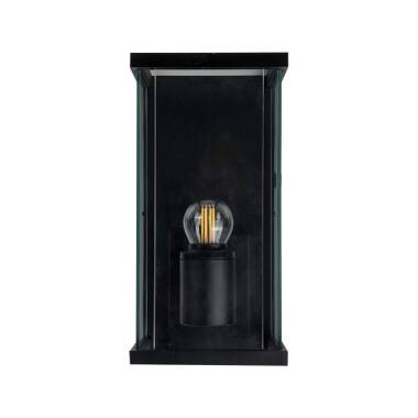 Edit Halo Half Lantern Outdoor Wall Light With Dusk to Dawn Sensor