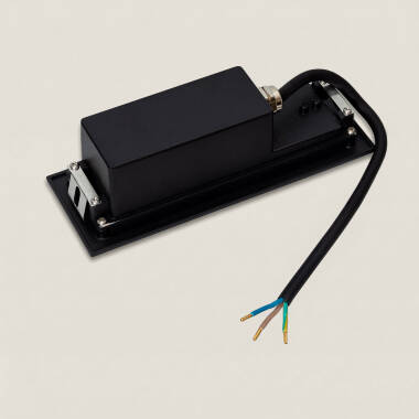 Image of Edit 6W Groult Recessed Outdoor Cool White LED Wall Light