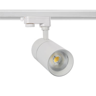 Three Circuit 30W Colour Selectable CCT Dimmable LED Track Light New Mallet