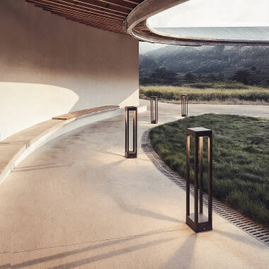 Image of Edit Irlaya 60 Warm White LED Outdoor Bollard Light