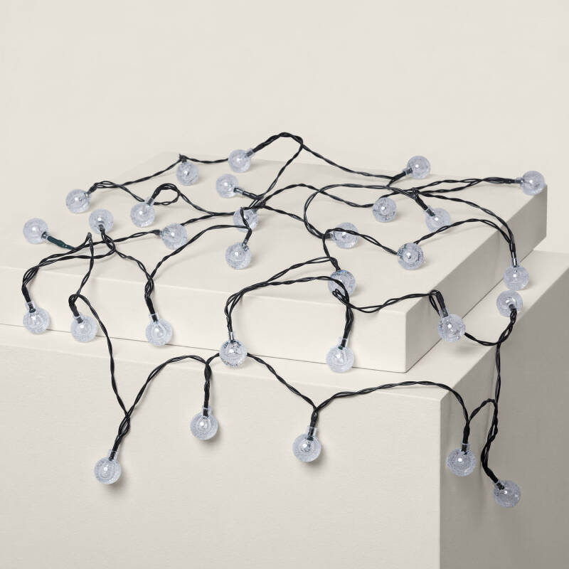 Image of Suri Warm White Solar LED Multi-Function String Lights