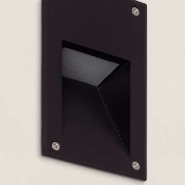 Image of Edit Copper 3W Warm White LED Recessed Outdoor Wall Light